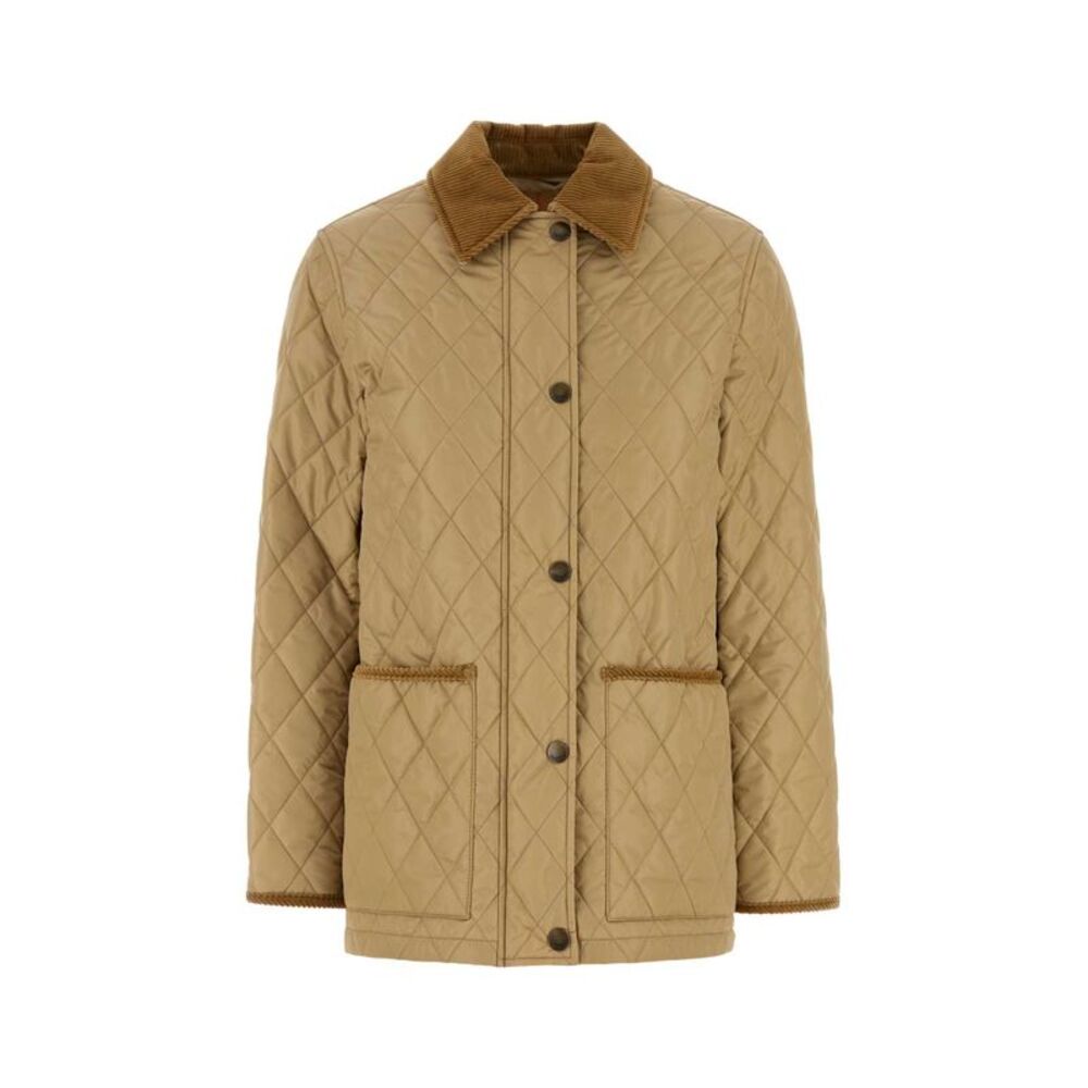 Burberry Women Beige Nylon Jacket